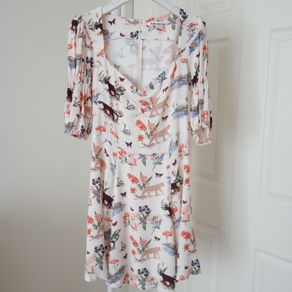 Reformation Cirrus Dress Rainforest - Picture 4 of 10